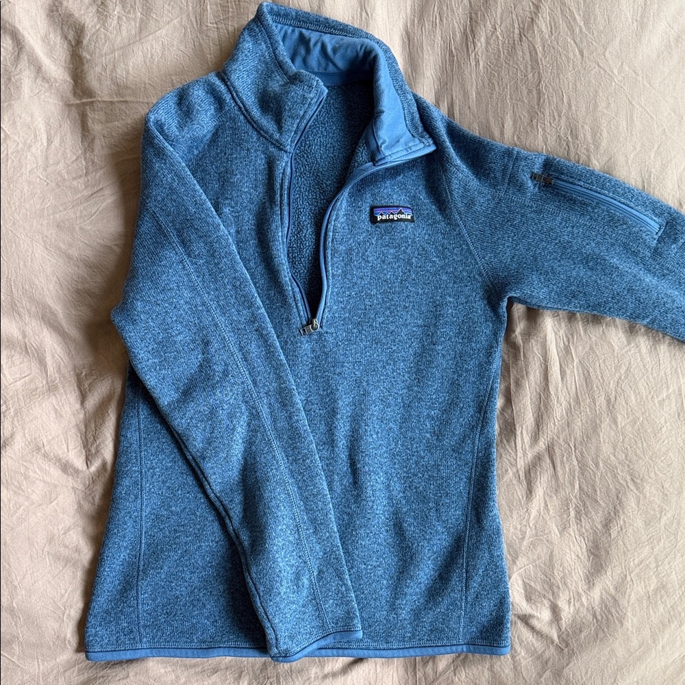 Patagonia Women Better sweater 1/4 zip size S like New